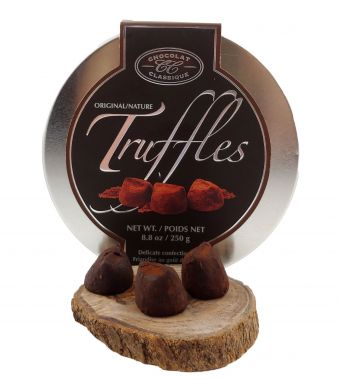 Product Name: 250 g Tin of Chocolate Truffles